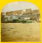 Clifton Baths rebuilding 1870  [Stereoview]